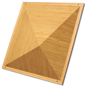 Auralex PPD4 Peak Pyramid Diffusor Panel (Bamboo)