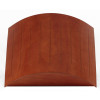 Poly Wood Fuser by Vicoustic in Cherry Finish (Poly Cylindrical Diffuser)